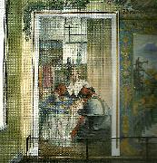 Carl Larsson gustaf ll adolfs eller trettioariga krigets tid painting